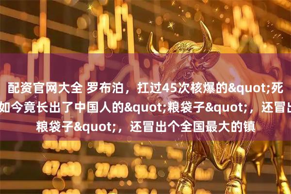 配资官网大全 罗布泊，扛过45次核爆的"死亡之海"，如今竟长出了中国人的"粮袋子"，还冒出个全国最大的镇