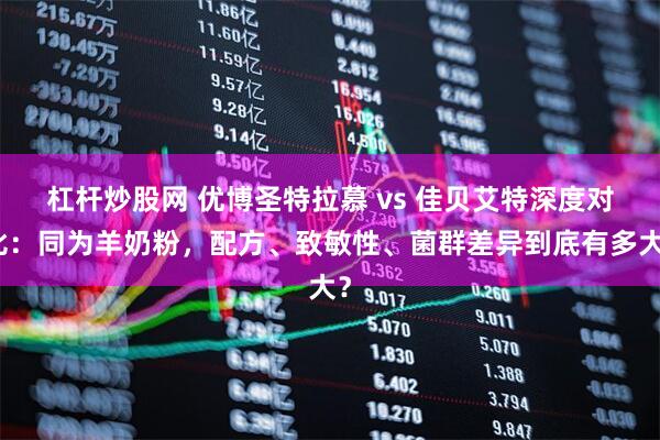 杠杆炒股网 优博圣特拉慕 vs 佳贝艾特深度对比：同为羊奶粉，配方、致敏性、菌群差异到底有多大？